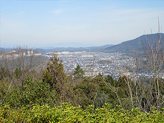 定光寺野外活動センターからの景観