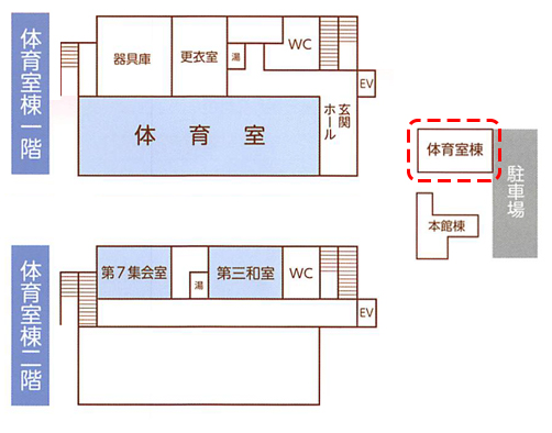 画像：施設内地図